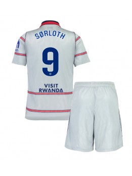 Atletico Madrid Alexander Sorloth #9 Replika Tredje Kläder Barn 2026-27 Kortärmad (+ byxor)
